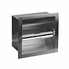 Closetrolhouder Inbouw LoooX Closed CL4 Vierkant RVS