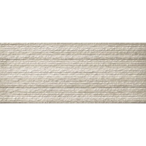 Wandtegel Neutra Relief Decor Cream 30x90 rett (prijs per m2) 