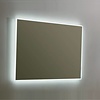 Sanilux Spiegel Sanilux Mirror Infinity 80x70x4,5 cm Aluminium met LED Verlichting en Spiegelverwarming