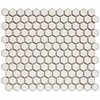 The Mosaic Factory Mozaïek Barcelona 26x30 cm Geglazuurd Porselein Hexagon Glanzend Zacht Wit (Prijs Per m2)