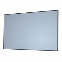 Badkamerspiegel Sanicare Q-Mirrors 80x70x2cm Zwart