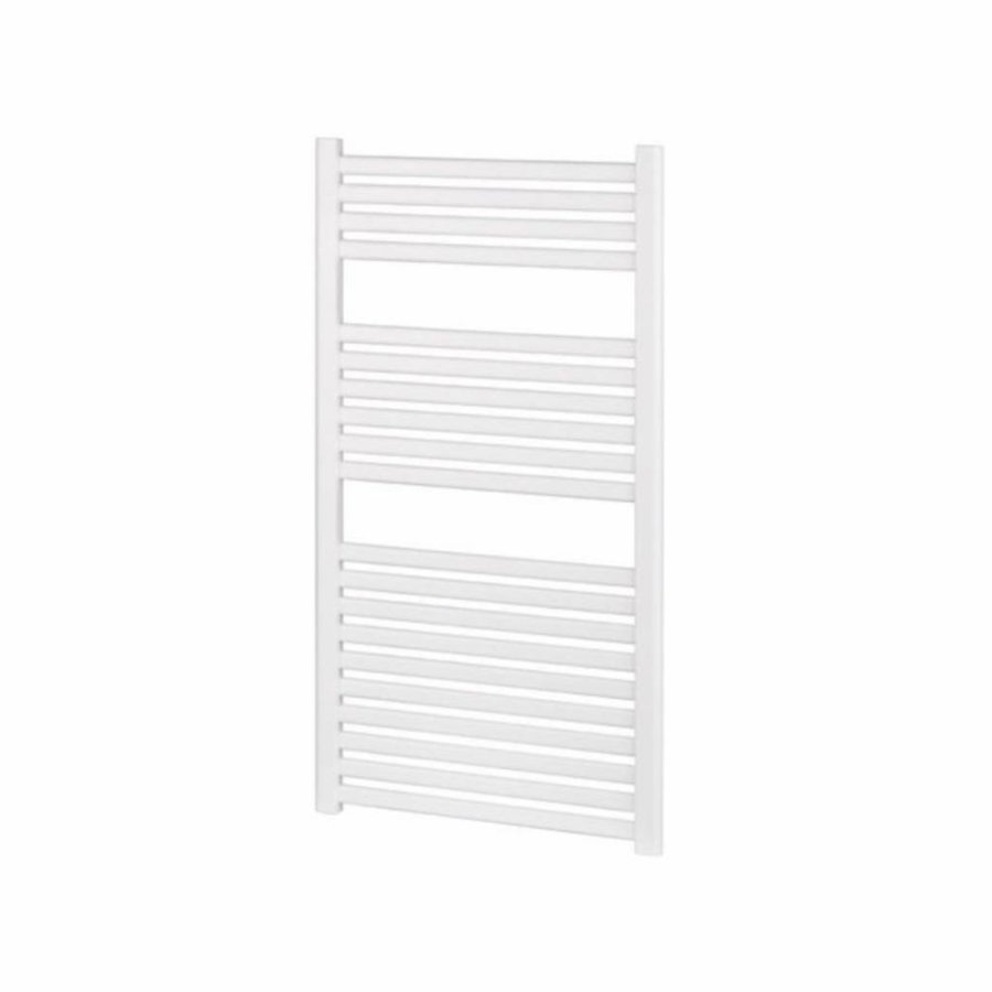 Designradiator Nile Gobi 50x80cm Wit (Midden aansluiting)