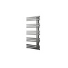 Designradiator Plieger Inox Suono Sinistra/Destra Middenaansluiting Inox-Look (twee varianten)