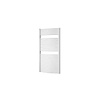 Designradiator Plieger Onda 804 Watt Zijaansluiting 119,6x58,5 cm Wit