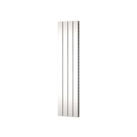 Designradiator Plieger Cavallino Retto Dubbel 1287 Watt Middenaansluiting 200x45 cm Wit