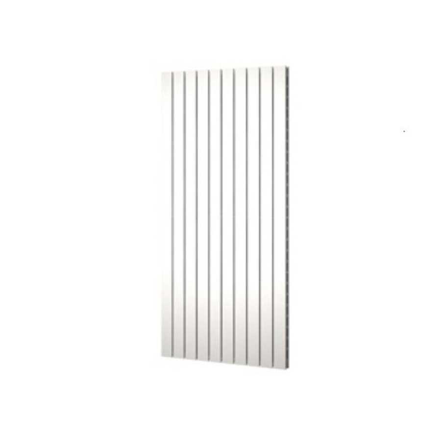 Designradiator Plieger Cavallino Retto Dubbel 1936 Watt Middenaansluiting 180x75,4 cm Wit