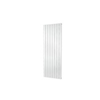 Designradiator Plieger Cavallino Retto Enkel 1205 Watt Middenaansluiting 180x60,2 cm Wit