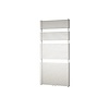 Designradiator Plieger Florian Dubbel 1366 Watt Middenaansluiting 171x60 cm Wit