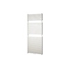 Plieger Designradiator Plieger Florian Dubbel 1153 Watt Middenaansluiting 140,6x60 cm Wit