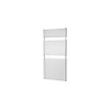 Plieger Designradiator Plieger Florian Dubbel 1153 Watt Vier Aansluitpunten 140,6x60 cm Wit