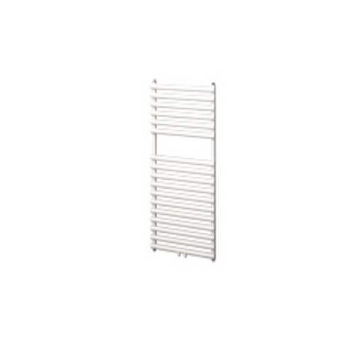 Designradiator Plieger Florian Enkel 391 Watt Middenaansluiting 72,2x50 cm Wit 