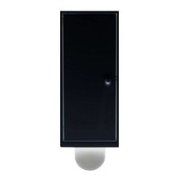 Inbouw Toiletborstel Etsero Brush-Up RVS MAT ZWART