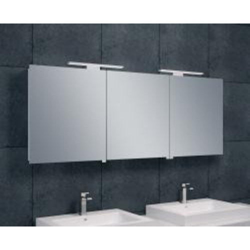 Wiesbaden Luxe spiegelkast +Led verlichting 160x60x14cm 