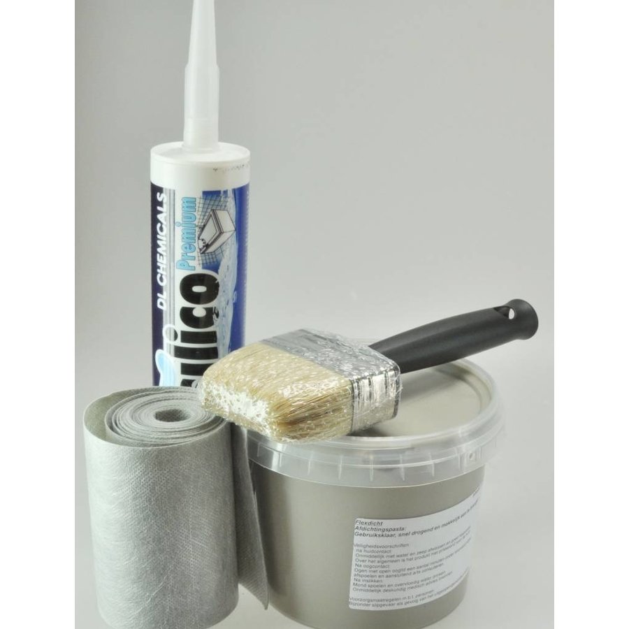 Afdichtingsset Wiesbaden Universeel RVS Douchegoot