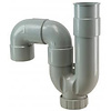 Universeel-sifon PVC 32mm grijs