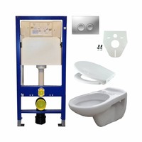 Geberit UP 100 + Neptunus WC +Ultimo zitt + Delta 21 matchr