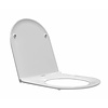 Toiletzitting Wiesbaden Flatline 2.0 Met Deksel One Touch Wit