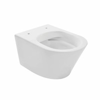 Wiesbaden Vesta rimless wandcloset 52cm zonder zitt. mat-wit