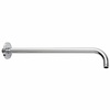 Wiesbaden Wiesbaden gebogen douche-arm rond muur. 45cm chroom