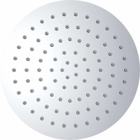 Wiesbaden UFO Luxe hoofddouche rond 200mm Ultra plat chroom