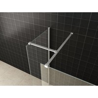 Wiesbaden inloopdouche combinatie-set 1300x900x2000 10mm nano