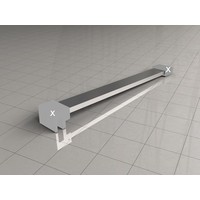 Wiesbaden losse vierkante stabilisatiestang 120cm