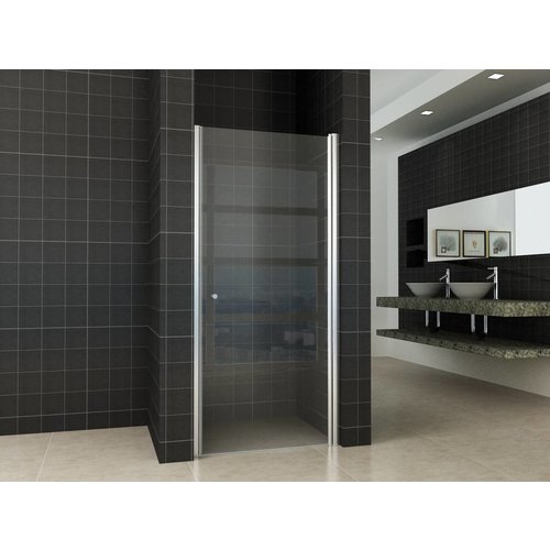 Wiesbaden nisdeur met profiel 100x200 cm 8mm NANO glas 