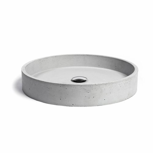 Opzet Wastafel  Circum Beton 48x10 cm (6 Kleuren) 