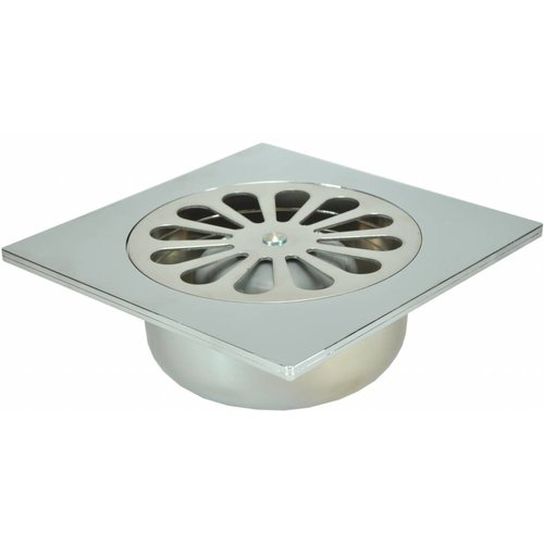 Doucheput 14X14 Cm Chroom Abs 