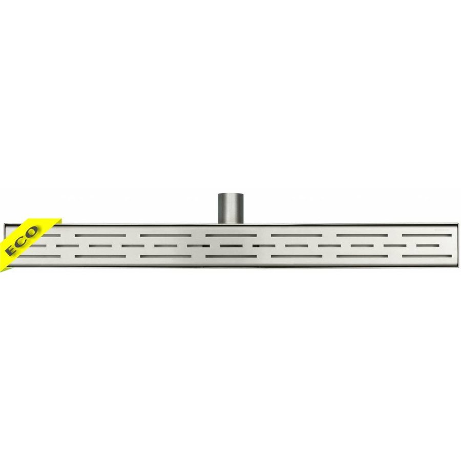 Rvs Douchegoot Basic Met Uitneembaar Sifon 90Cm