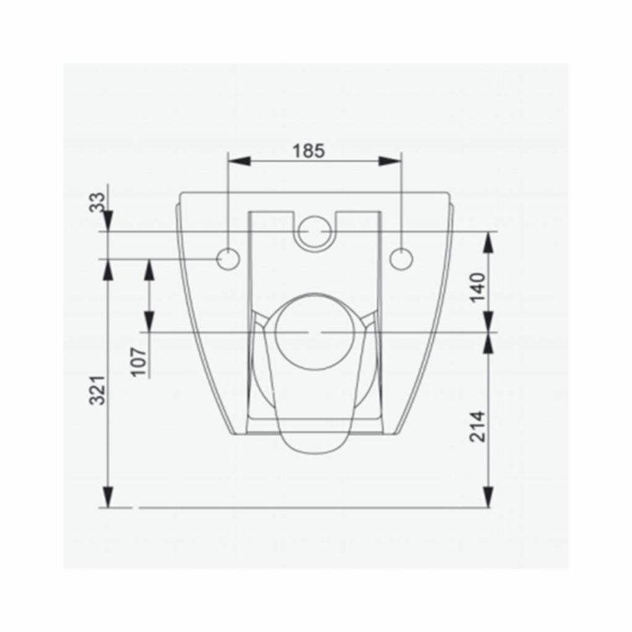 Wandcloset Design Ocean Plus Inclusief Softclose Slimline Bril