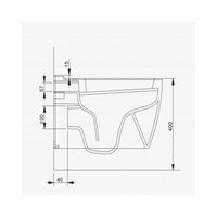 Wandcloset Design Ocean Plus Inclusief Softclose Slimline Bril