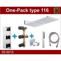 One Pack Inbouwthermostaatset Type 116 (24X55)