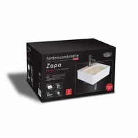 Fonteinset Zapa One Pack Rechthoek 29X34 Cm