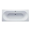 Aqua Splash Ligbad Duo Wodan Inbouw 180X80X50 Cm Wit