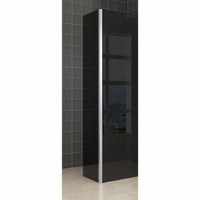 Inloopdouche Rookglas Met Muurprofiel 90X200 Cm 10 Mm Nano Anti Kalk Glas