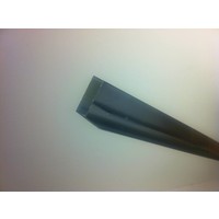 Hoekprofiel 90 Graden Tbv Glaswand 1 Cm Lengte 200 Cm