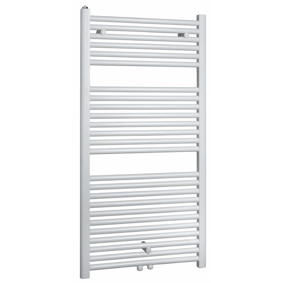 Heka Sierradiator Wit 1185X450 Midden/Onder Aansluiting