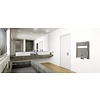 Aqua Splash Heka Sierradiator Chroom 766X600 Midden/Onder Aansluiting