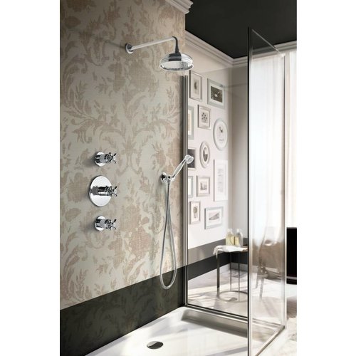 Thermostatische Inbouw Douche Set Amice Met 2 Stopkranen Ibs 6 