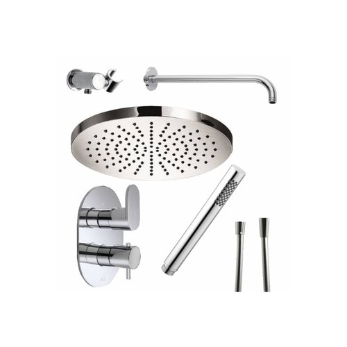 Thermostatische Inbouw Douche Set Friendo Met 2-Weg-Stop-Omstel Ibs 5A 