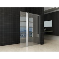 Zijwand Met Scharnierprofiel 30X200 Cm 10 Mm Glas Met Nano Coating