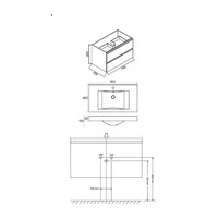 Badmeubel Themis 80 Cm Wit