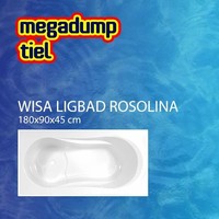 Ligbad Rosolina 180X90 Cm Wit