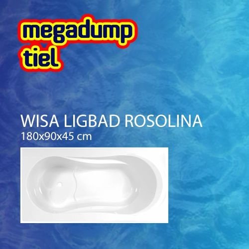 Ligbad Rosolina 180X90 Cm Wit 