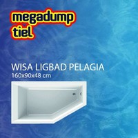 Ligbad Pelagia 160X90X48 Cm