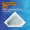 Hoekbad Filia 145X145X48 Cm