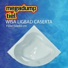 Wisa Ligbad Caserta 150X150X55 Cm Wit