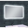 Aqua Splash Quatro Dimbare Led Spiegel 100X60Cm