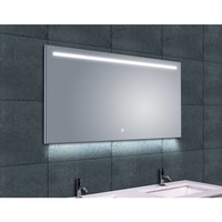 Ambi+ Condensvrije Spiegel 120 X 60 Cm Met Dimbare Led Verlichting